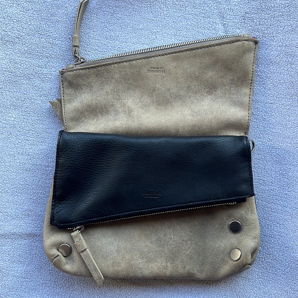 Hammitt Dillon Small Crossbody Purse Black + Gun Metal (6 different looks) - Picture 5 of 12